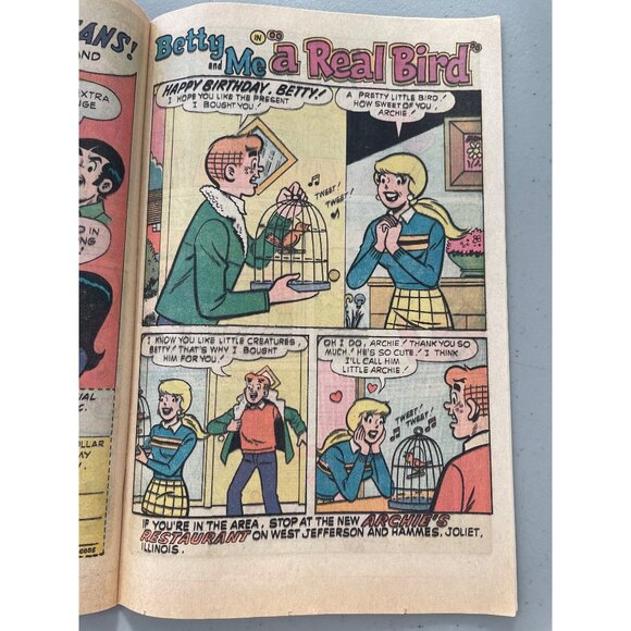 Archie Series Betty And Me #64 March 1975 Comics Vintage Issue Bagged Boarded - Picture 5 of 6